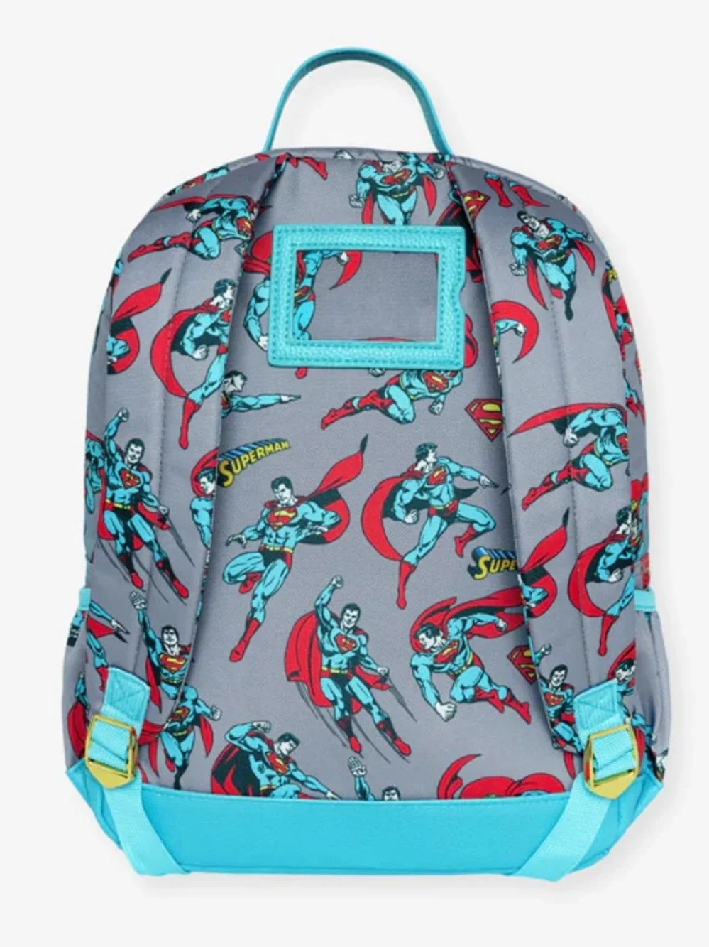 Posh Peanut Superman Kids Backpack - Blue Superhero Print